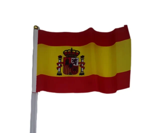 BANDERAS ESPAÑA PACK POR TRES UNIDADES INVERCAS - Imagen 2