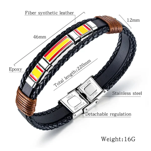 Pulsera con bandera de España - Imagen 3