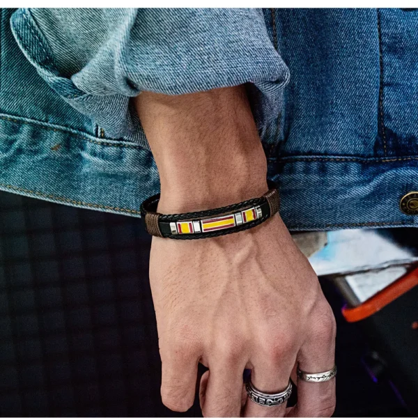 Pulsera con bandera de España - Imagen 2