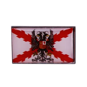 Pin de insignia de Cruz de Borgoña