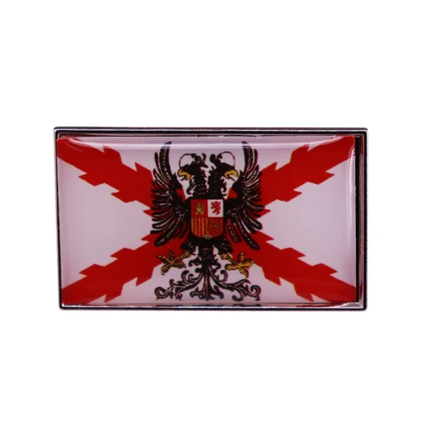 Pin de insignia de Cruz de Borgoña