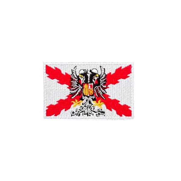 Cruz del imperio español de la bandera Borgoña - Imagen 5
